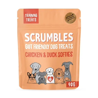 Scrumbles Softies Training Treats - Chicken & Duck - Multibuy: 8 x 90g