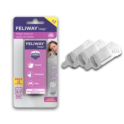 Feliway® Help! Diffuser - Refill Cartridges (3 Pack)
