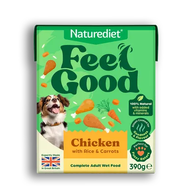 Naturediet Feel Good Adult - Chicken - Multibuy: 36 x 390g