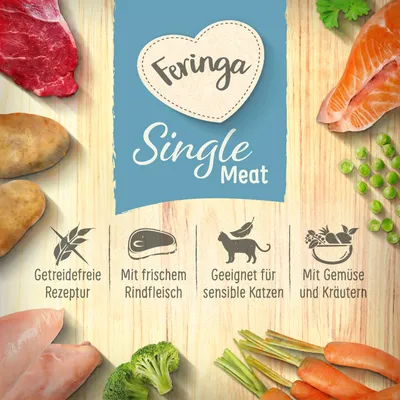 Feringa Adult Single Meat Bœuf (Classic Meat Bœuf) - 2 kg