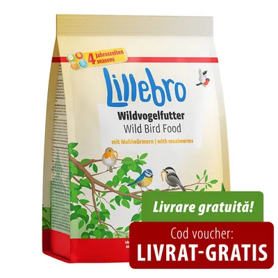 Lillebro Wildvogelfutter Wild Bird Food mit Mehlwürmern. Livrare gratuită! Cod voucher: LIVRAT-GRATIS. 4 Jahreszeiten seasons. Lillebro Wildvogelfutter Wild Bird Food mit Mehlwürmern. Livrare gratuită! Cod voucher: LIVRAT-GRATIS. 4 Jahreszeiten seasons.