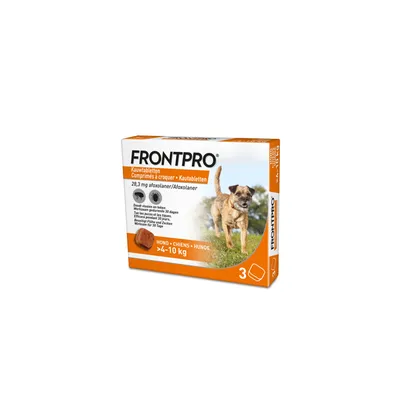 Frontpro Kauwtabletten voor Honden - 3 tabletten voor honden (large) - NL