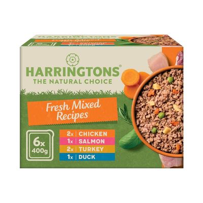 Harringtons Complete Adult Grain-Free - Fresh Mixed Recipes Multibuy: 18 x 400g