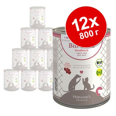 Экономупаковка Herrmann's Bio 12 x 800 г