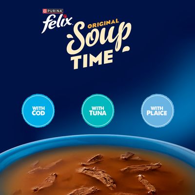 Felix Soup Time Saver Pack 48 x 48g - Fish Selection