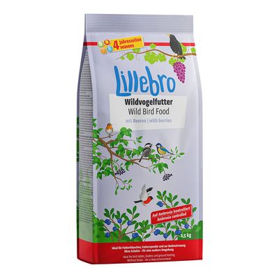 Lillebro Wildvogelfutter mit Beeren 1,5 kg