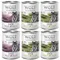 Wolf of Wilderness Senior 6 x 400 g pour chien Lot mixte : agneau & poulet, canard & veau