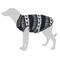Hundepullover mit Norwegermuster ca. 40 cm Rückenlänge (Größe XL)