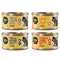 Cosma Bowl 12 x 80 g Alimento umido per gatto Mix: 4x Petto di Pollo, 4x Tonno con Bottarga, 2x Petto di Pollo con Salmone, 2x Tonno con Acciughe