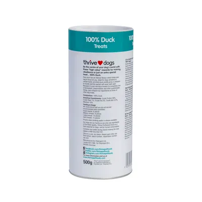 thrive ProReward Duck Dog Treats - 60g