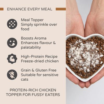 thrive ProTaste 100% Chicken Food Topper for Cats - 170g