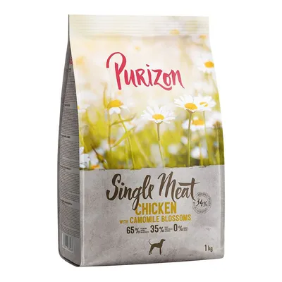 Purizon Single Meat Adult Dog - kylling med kamilleblomster kornfri 