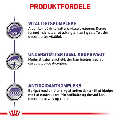 PRODUKTFORDELE: Vitalitetskompleks – understøtter vitalitet. Understøtter ideel kropsvægt – moderat kalorieindhold. Antioxidantkompleks – blanding af antioxidanter til støtte for væv og celler.