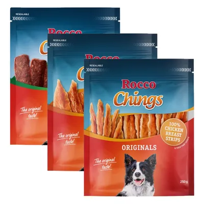 Rocco Chings Originals Mixed Trial Pack - dog snacks - Mixed Pack I (750g)