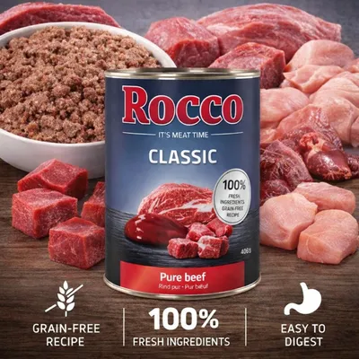 Sparpaket Rocco Classic 12 x 400 g - Rind pur
