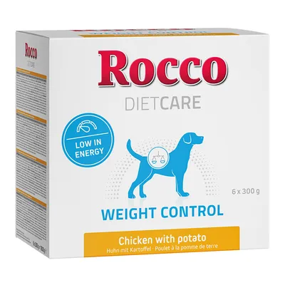 Rocco Diet Care Weight Control, povero di energia, pollo con patate, 6 x 300 g.