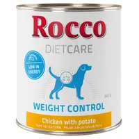 Rocco Diet Care Weight Control poulet, pomme de terre 800 g pour chien - 24 x 800 g