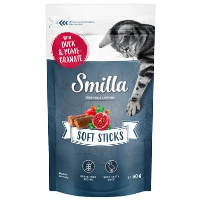 Smilla Soft Sticks 50 g - Ente & Granatapfel