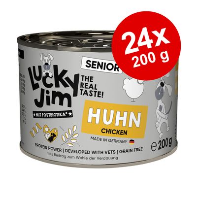 Sparpaket Lucky Jim MINI Senior 24 x 200 g