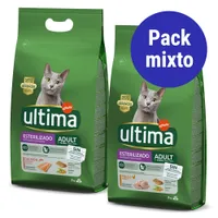 Ultima Adult Sterilised - Oferta prueba - Pollo y salmón (2 x 2,5 kg)