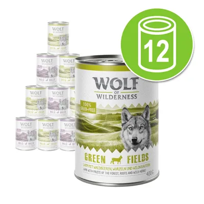 Økonomipakke: Wolf of Wilderness Adult 12 x 400 g Økonomipakke: Wolf of Wilderness Adult 12 x 400 g