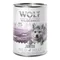 Wolf of Wilderness JUNIOR 6 x 400 g  Wild Hills Junior - kacsa & borjú