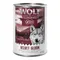 Wolf of Wilderness Adult "Red Meat" 6 x 400 g Velvet Gloom: Gris, kalkun og ørret