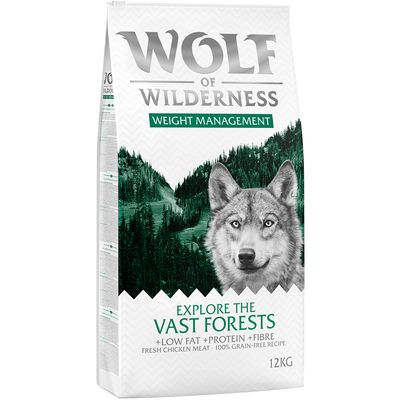 Wolf of Wilderness "Explore The Vast Forests" - Weight Management 12 kg
