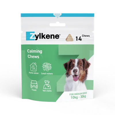 Zylkene Calming Chews for Medium Dogs 10 - 30 kg - 14 Chews