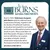 Burns Natural Food for Pets. Text explains that in 1993, Veterinary Surgeon John Burns created holistic pet food as an alternative to home-cooked meals, focusing on simple, natural recipes.