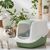 Pachet starter: toaletă verde botanic / alb + 2 filtre + Bag it Up 12, Maxi