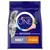 Purina ONE Bifensis Adult, rich in chicken as number one ingredient, shown on product packaging with image of a cat and chicken pieces.