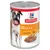 Hill's Science Plan Light Adult 1–6 with Chicken, konzerva s obrázkom psa a porciou mletého krmiva. Viditeľný text: VETERINARIAN RECOMMENDED.