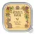 Rosie's Farm Chunky Stew Chicken Adult. Grain-free recipe, illustration of a cat and chicken, floral pattern and farm symbol on the packaging.