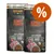 2 sacchi Belcando Dog Food Adult Power 12,5 kg, scritte: '30% frisches Fleisch', '85% Eiweiß tierisch', simbolo percentuale arancione in alto a destra. 2 sacchi Belcando Dog Food Adult Power 12,5 kg, scritte: '30% frisches Fleisch', '85% Eiweiß tierisch', simbolo percentuale arancione in alto a destra.