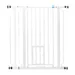 Carlson Pet Gate extra magas kutyakerítés macskaajtóval - M 91,44 cm x Sz 73,66 - 92,71 cm