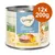 Feringa Single Meat, 12x200g blikken. Smaak: kip met pompoen en kattenkruid. Graanvrije receptuur, 75% geselecteerde dierlijke ingrediënten.
