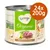 Feringa Organic Duck with Pears and Catnip, 24x200g. Bild på burk med anka, päron och kattmynta, text: Grain-Free Recipe, 72 % Selected Animal Ingredients.