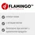 FLAMINGO Pet Products. плоска чиния, с котешки мотив, безопасна при контакт с хранителни продукти
