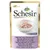 Schesir Adult kattenvoer in jelly, tonijn en kip met ham. Tekst op verpakking in meerdere talen: Tuna and chicken with ham, Tonijn en kip met ham.