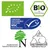 Certificato biologico secondo il regolamento CE, MSC Certified Sustainable Seafood, Bundesverband Naturkost Naturwaren, prodotto senza test sugli animali.
