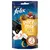 Purina Felix Party Mix Friandises Original au goût de Poulet, de Foie et de Dinde, 2 kcal par friandise en moyenne, sachet avec croquettes en forme d’étoile visibles. Purina Felix Party Mix Friandises Original au goût de Poulet, de Foie et de Dinde, 2 kcal par friandise en moyenne, sachet avec croquettes en forme d’étoile visibles.