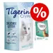Próbacsomag: 3 x 5 l Tigerino Classic Crystals alom + 400 g Concept for Life - Tigerino + All Cats