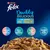 Purina Felix Doubly Delicious Halválogatás aszpikban: Lazac & szardínia, pisztráng & makréla, tőkehal & lazac, hering & pisztráng.