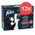 Purina Felix Délices Tranchés, 12x porcje w galarecie. Wybór wołowiny, kurczaka, kaczki i indyka. 90% białka zwierzęcego. Farm Selektion.