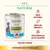almo nature HFC Natural, atún skipjack y bacalao. 100 % natural, rico en omega 3, proteínas de alta calidad. Picado tierno. Texto en inglés, alemán e italiano visible en la lata.
