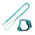 Trixie Mesh Y-Harness with Elastic Leash - turquoise Trixie Mesh Y-Harness with Elastic Leash - turquoise