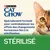 Purina Cat Chow. Spécialement formulé pour contrebalancer les effets des changements hormonaux liés à la stérilisation. STÉRILISÉ.