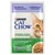 Purina Cat Chow Sterilised. Natvoer met natuurlijke ingrediënten in saus, verpakking toont een kat en stukjes voer. Geschikt voor gesteriliseerde katten.