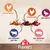 8in1 Flavours hondensnack met smaken: kipfilet, kippenlever, eendenborst, rundhuid bite-resistant, varkenshuid bite-resistant. Tekst in het Engels zichtbaar op de afbeelding.